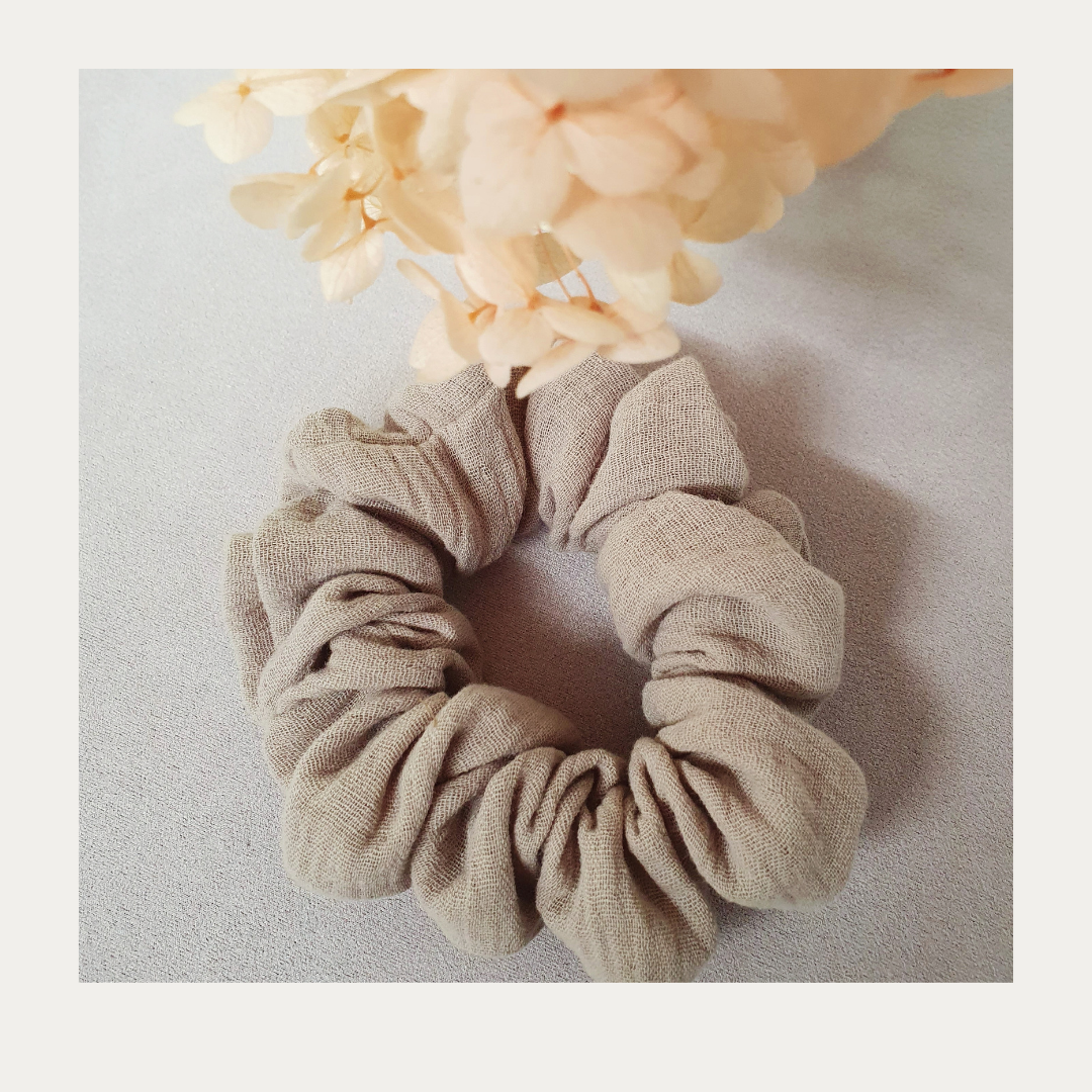 Mini Cotton Scrunchie Set