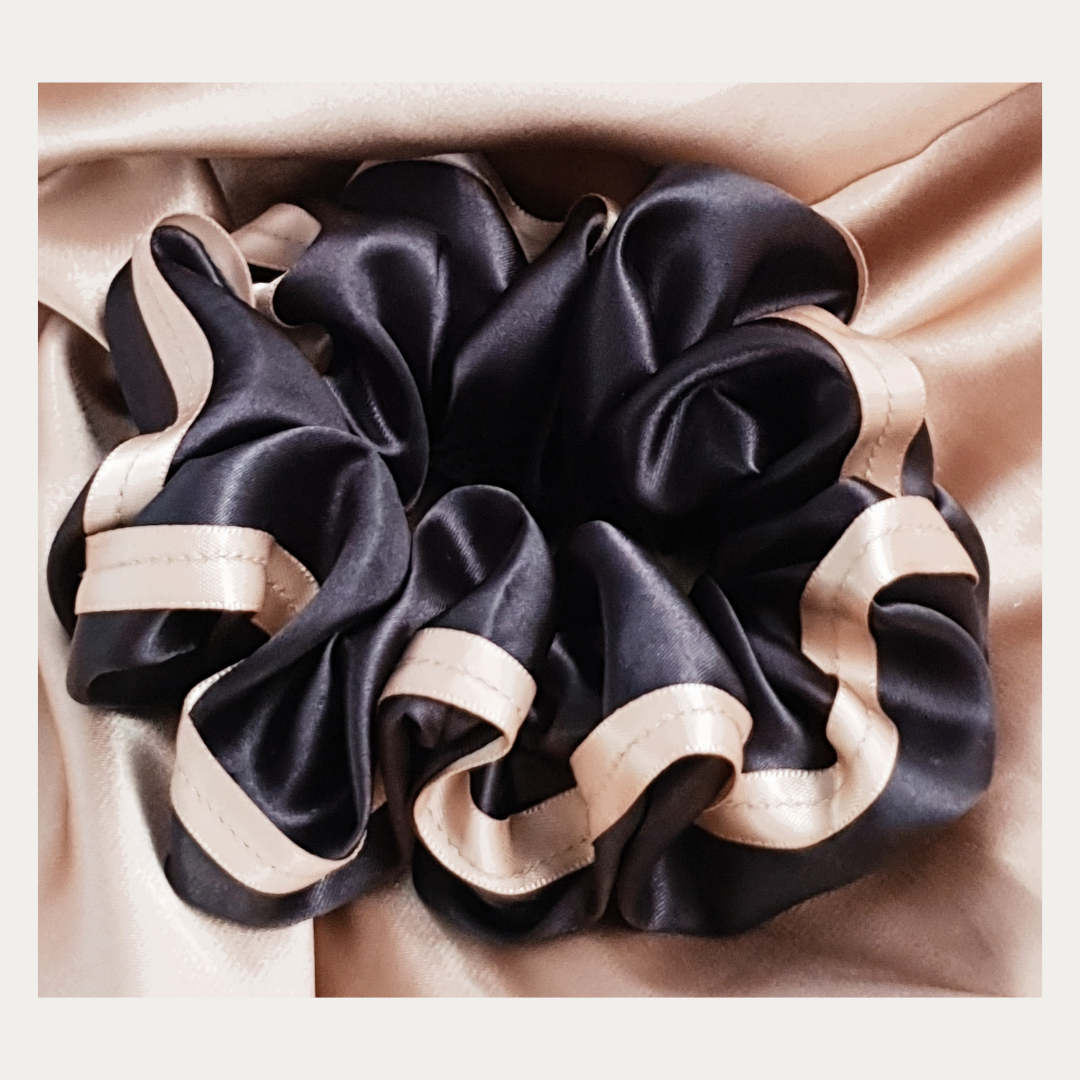 Satin Scrunchie Set - GOLD CLASS