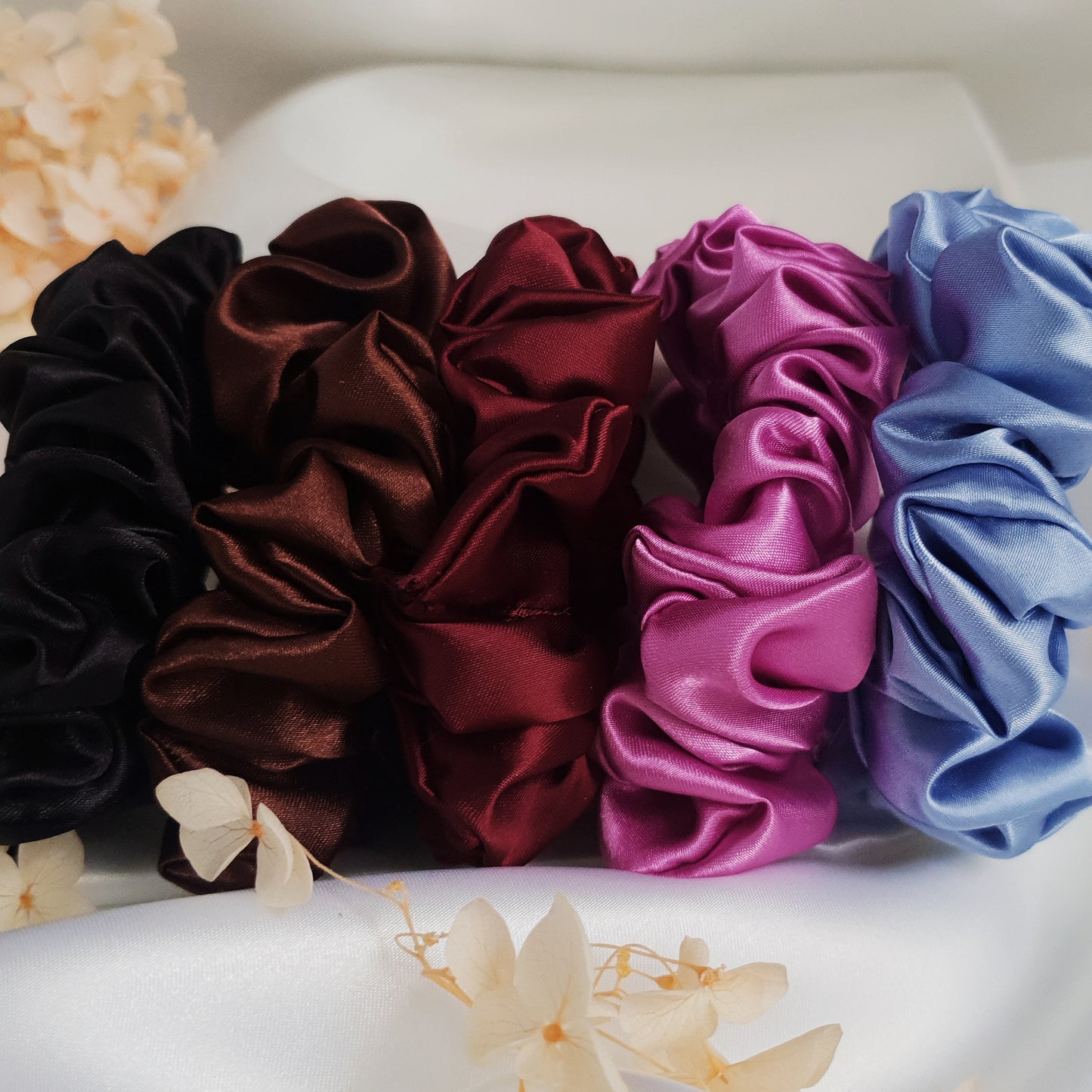 MINI SATIN SCRUNCHIE PACK